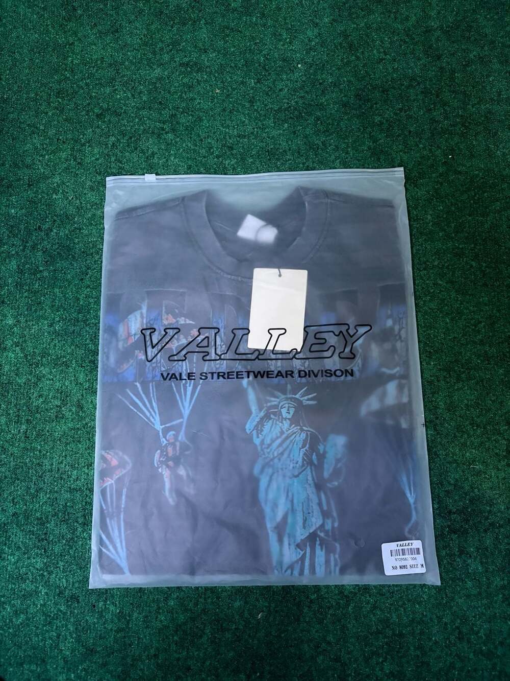 VALE Streetwear Division Liberty & Legacy Graphic T-Shirt Black